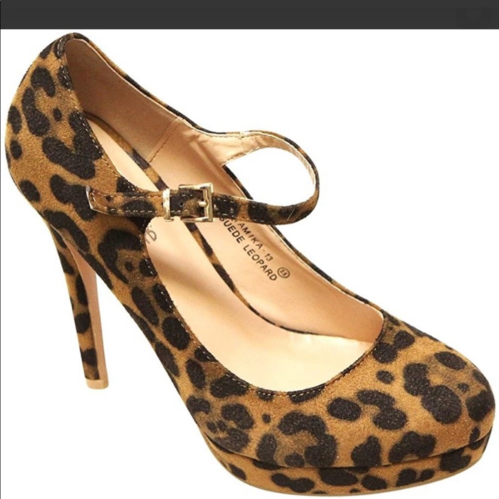 Bella Marie Tamika-13 Women's Almond Toe Platform high Heels Suede Pumps Shoes